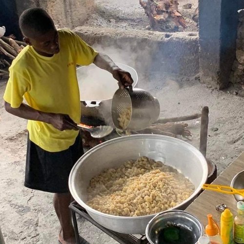 Give a Cooking Pot & Spoon